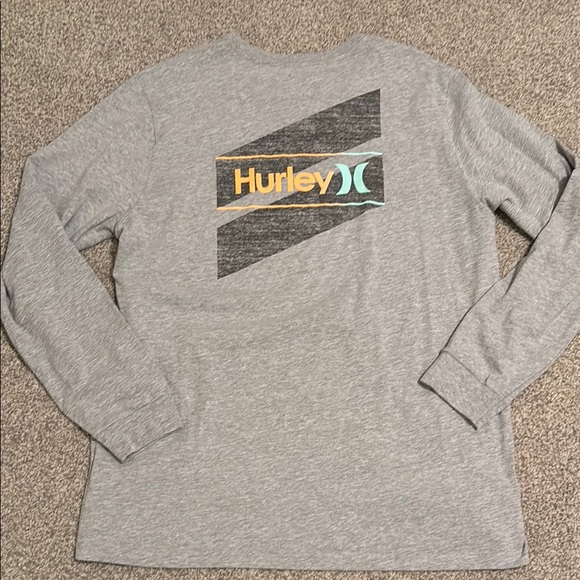 Hurley Mens Grey Long Sleeve Shirt - Picture 4 of 5